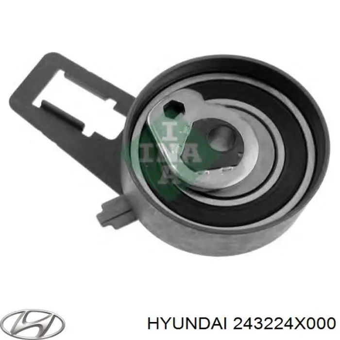 Compre 243224X000 Hyundai/Kia Rolo de reguladora de tensão da correia do mecanismo de distribuição de gás