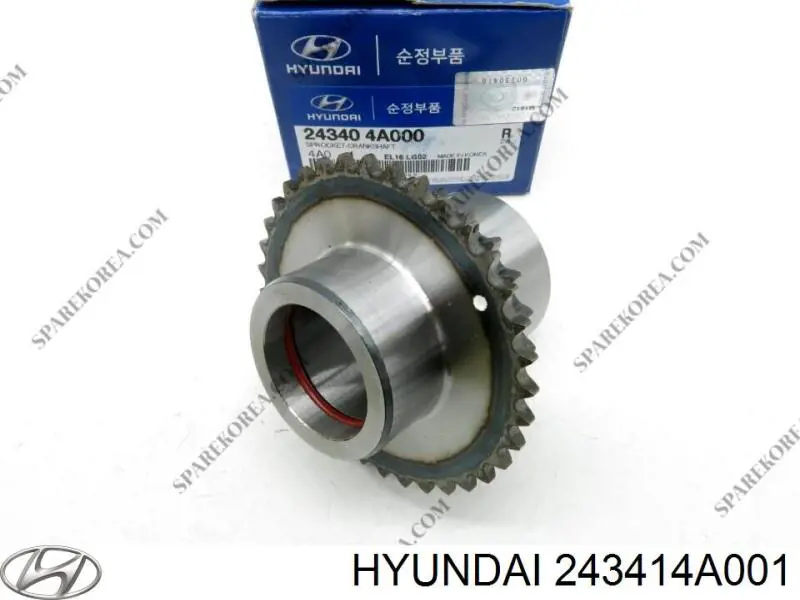 243414A001 Hyundai/Kia Звезда коленчатого вала