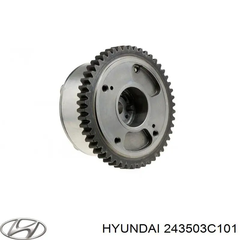 243503C101 Hyundai/Kia звездочка-шестерня распредвала двигателя, впускного