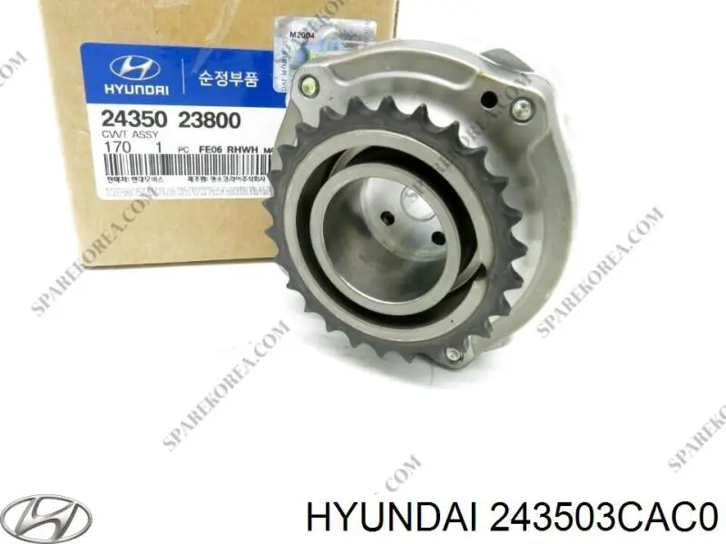 Купить 243503CAB0 Hyundai/Kia Шестерня впускного распредвала
