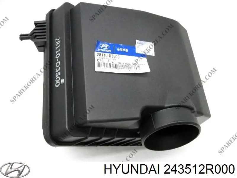 Зубчатый ремень Hyundai/Kia 243512R000 цена, от 165.72 USD