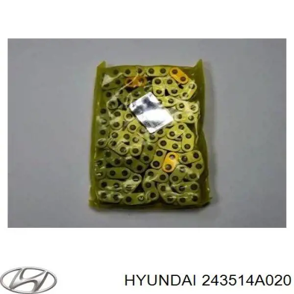 Цепь ГРМ верхняя 243514A020ZUHY Zuiko