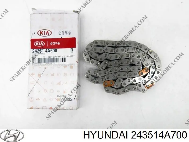 243514A600 Hyundai/Kia цепь грм