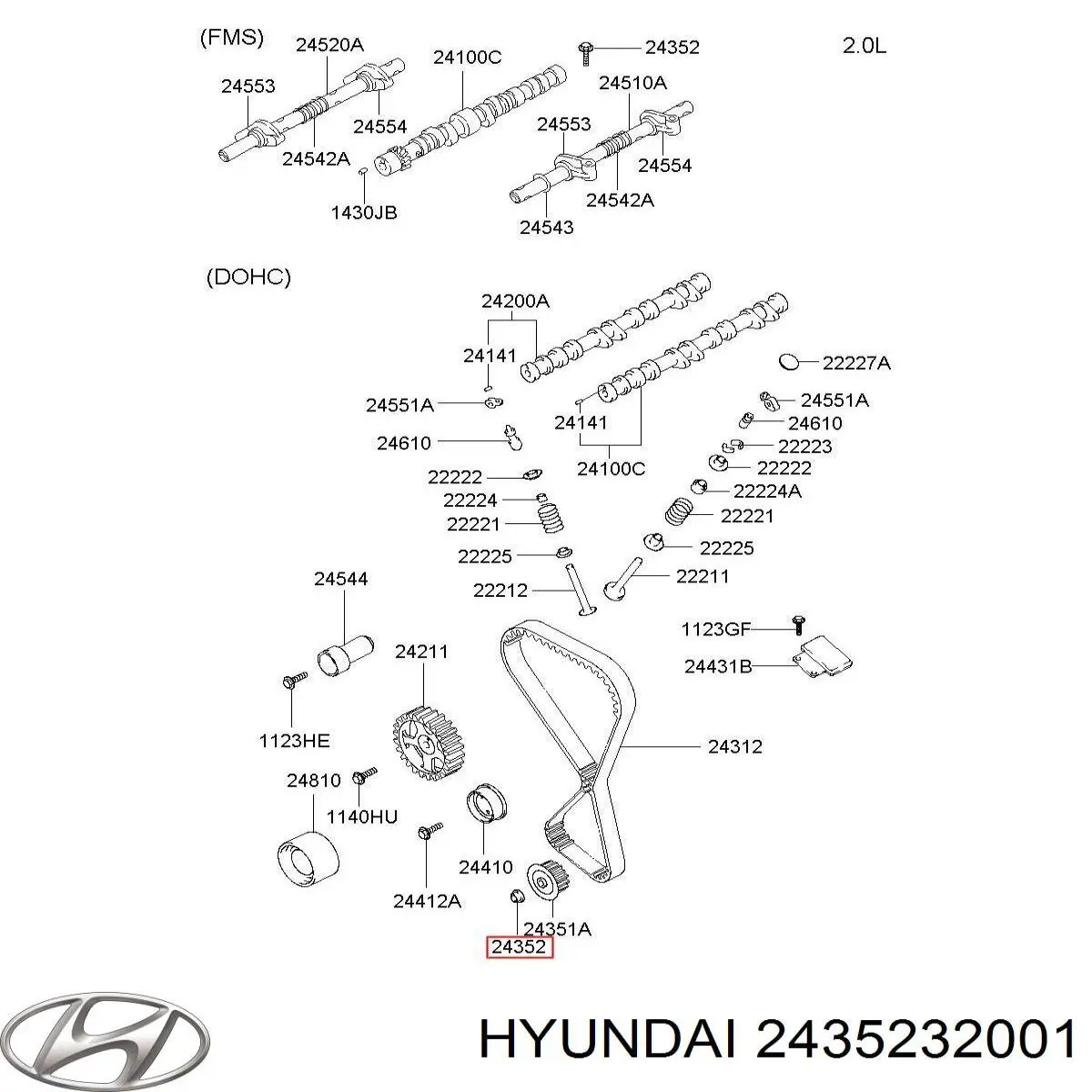  2435232001 Hyundai/Kia