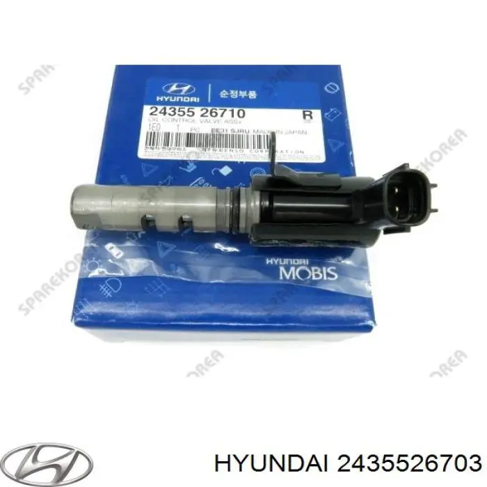 Купить 2435526703 Hyundai/Kia Клапан регулировки давления масла