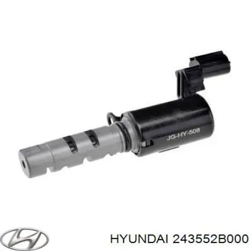 243552B000 Hyundai/Kia клапан электромагнитный положения (фаз распредвала)