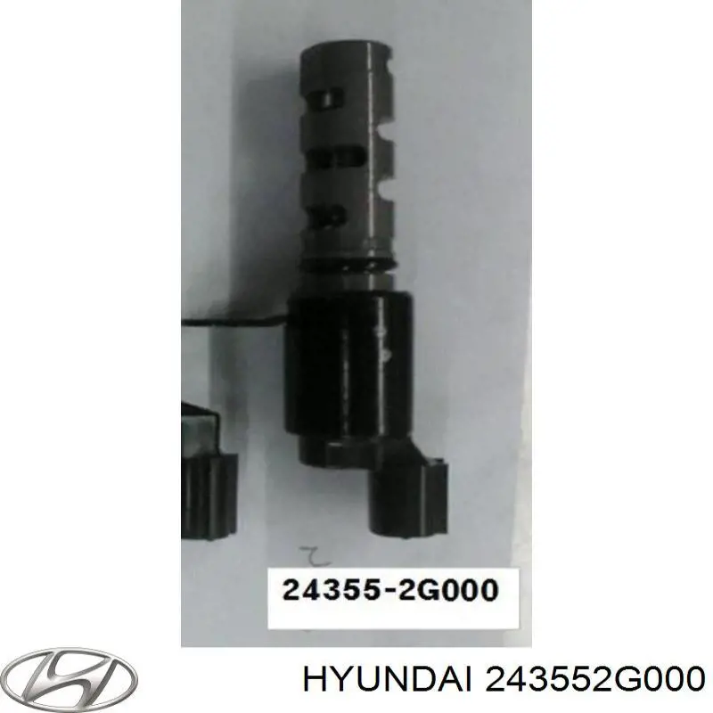 243552G000 Hyundai/Kia válvula de regulação de pressão de óleo