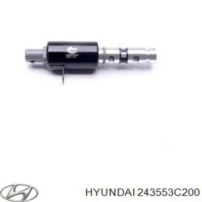 Клапан электромагнитный положения (фаз) распредвала правый Hyundai/Kia 243553C200