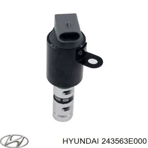 Клапан электромагнитный положения (фаз) распредвала правый Hyundai/Kia 243563E000