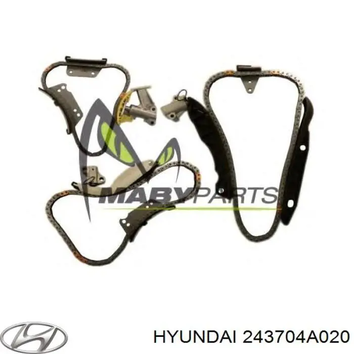 Натяжитель цепи ТНВД Hyundai/Kia 243704A020 цена, от 18.47 USD