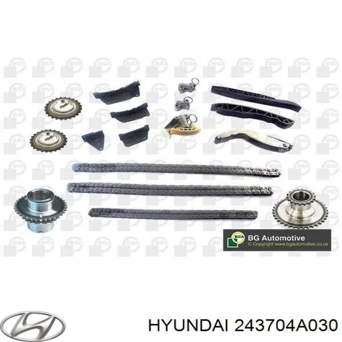 243704A030 Hyundai/Kia натяжитель цепи тнвд