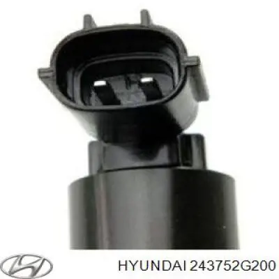 Клапан электромагнитный положения (фаз) распредвала правый 243752G200 Hyundai/Kia