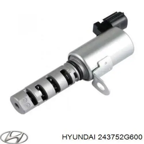 243752G600 Hyundai/Kia клапан электромагнитный положения (фаз распредвала правый)