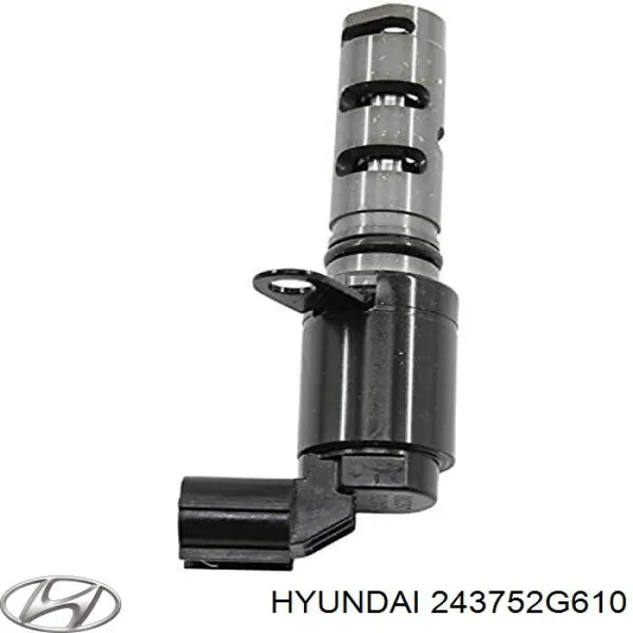 Клапан электромагнитный положения (фаз) распредвала правый Hyundai/Kia 243752G610 цена, от 34.34 USD