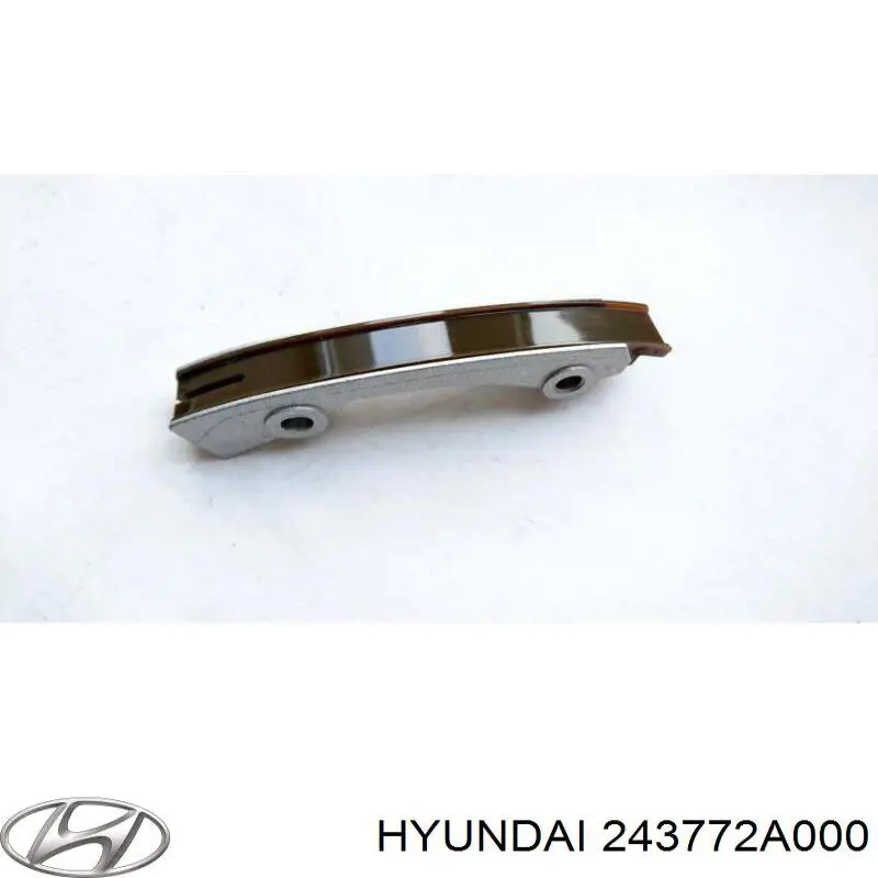 243772A000 Hyundai/Kia amortecedor de cadeia do mecanismo de distribuição de gás, esquerdo