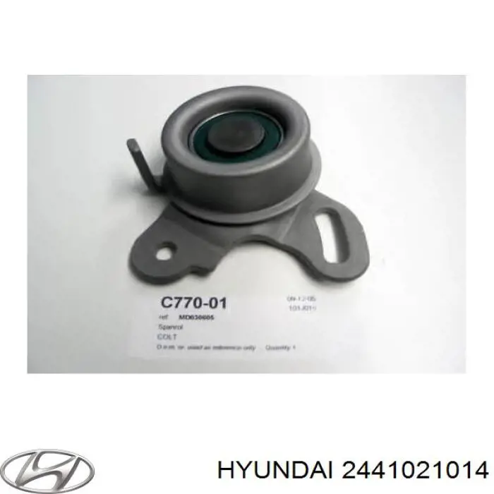 2441021014 Hyundai/Kia Ролик натяжителя ремня ГРМ