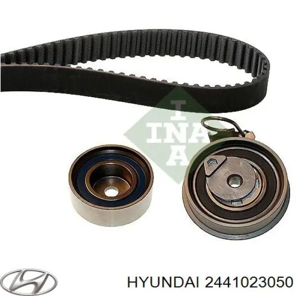 Rolo de reguladora de tensão da correia do mecanismo de distribuição de gás Hyundai/Kia 2441023050 preço, a partir de 43,05 USD