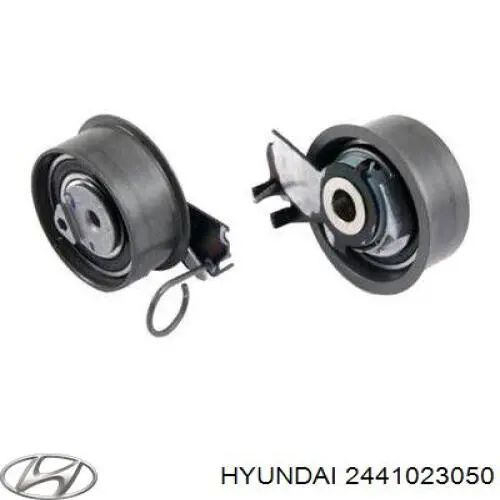 2441023050 Hyundai/Kia Rolo de reguladora de tensão da correia do mecanismo de distribuição de gás