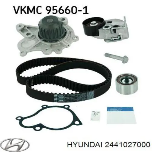 Натяжитель ремня ГРМ 2441027000 Hyundai/Kia