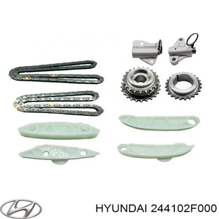 Натяжитель цепи ГРМ Hyundai/Kia 244102F000