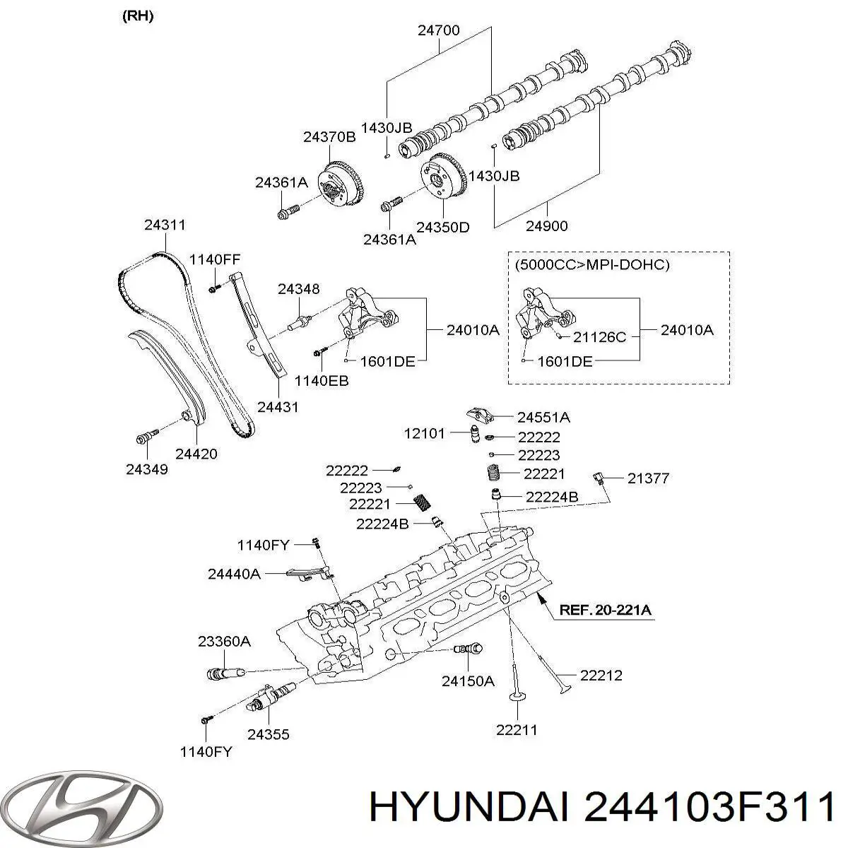 244103F311 Hyundai/Kia 