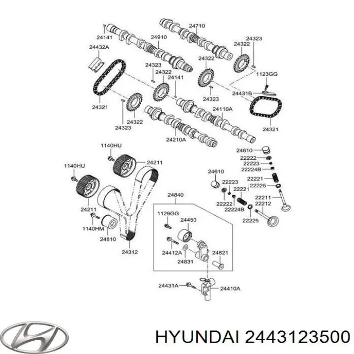 2443123500 Hyundai/Kia 