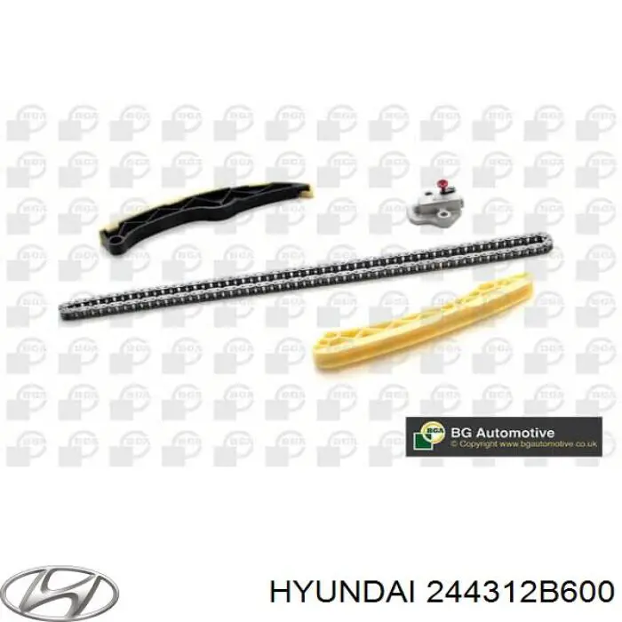 Amortecedor de cadeia do mecanismo de distribuição de gás para Hyundai I40 (VF)