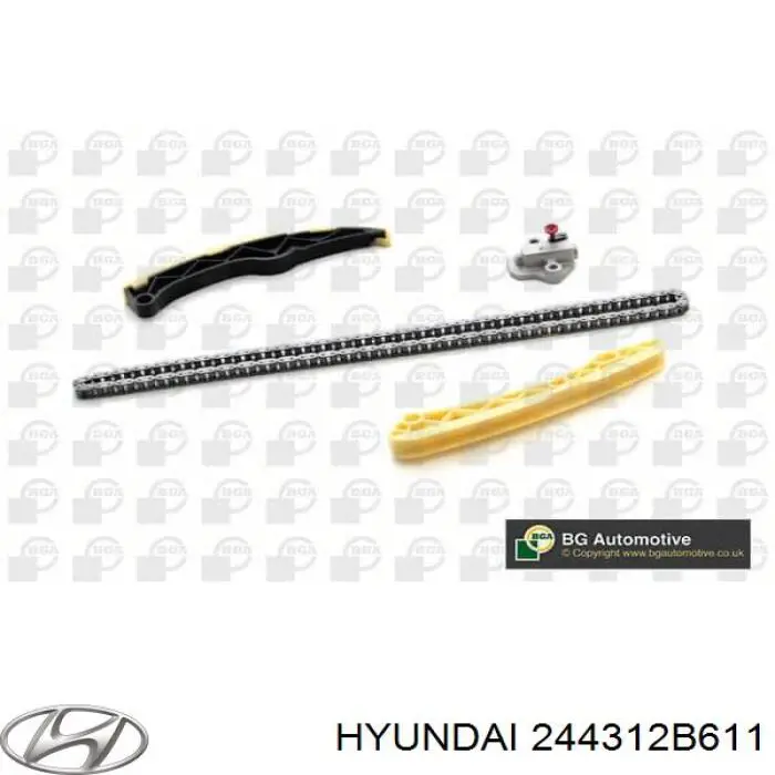 244312B611 Hyundai/Kia amortecedor de cadeia do mecanismo de distribuição de gás