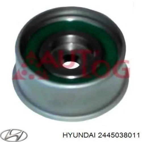 Ролик натяжителя ремня газораспределения Hyundai/Kia 2445038011 цена, от 10.17 USD