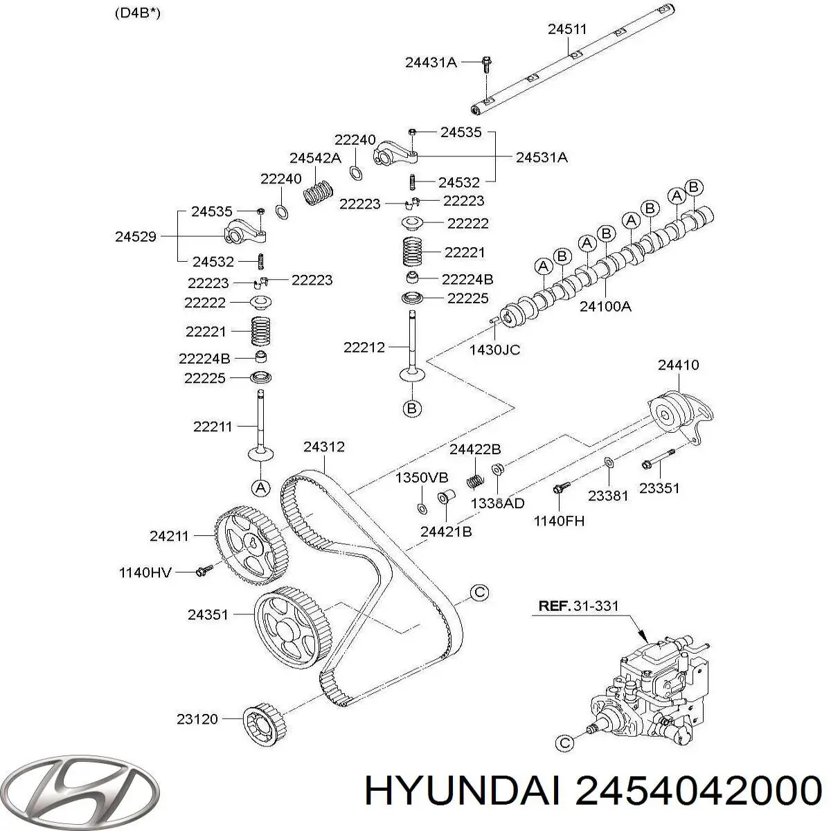  2454042001 Hyundai/Kia