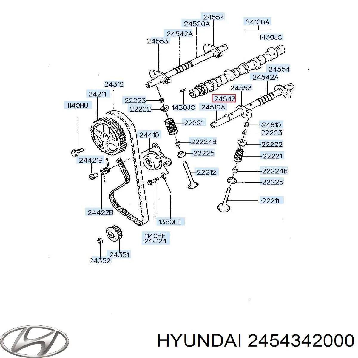 2454342000 Hyundai/Kia 