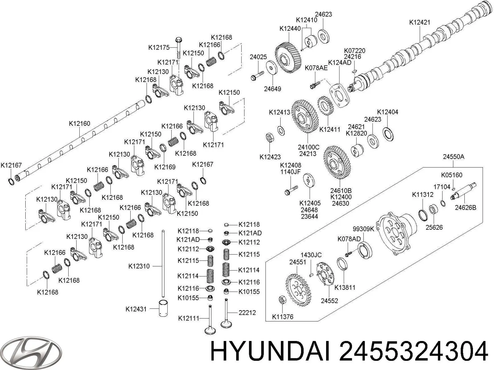 2455324304 Hyundai/Kia 