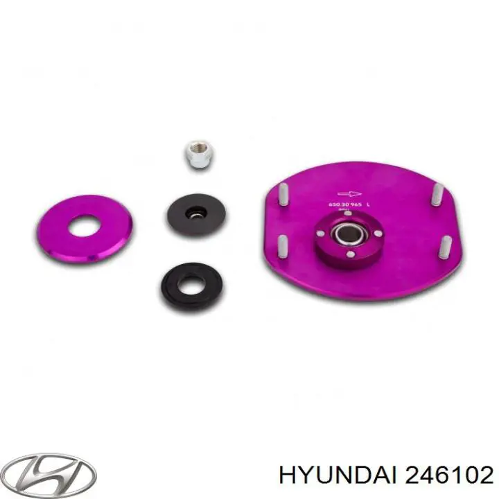 246102 Hyundai/Kia гидрокомпенсатор (гидротолкатель, толкатель клапанов)
