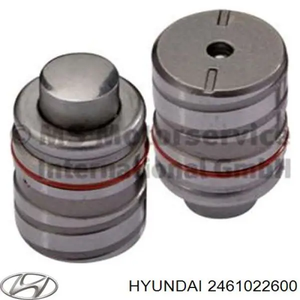 Гидрокомпенсатор (гидротолкатель), толкатель клапанов Hyundai/Kia 2461022600