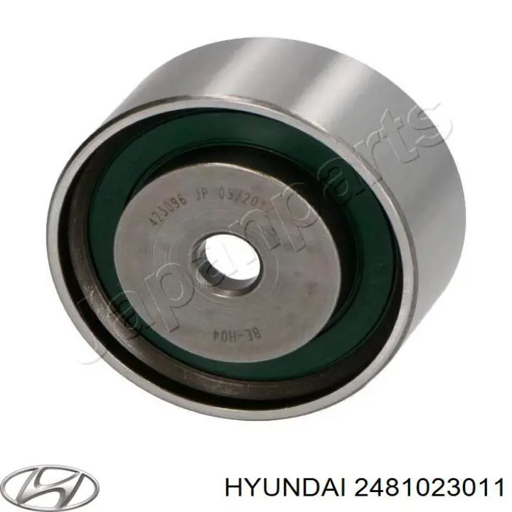 2481023011 Hyundai/Kia Паразитный ведущий ролик