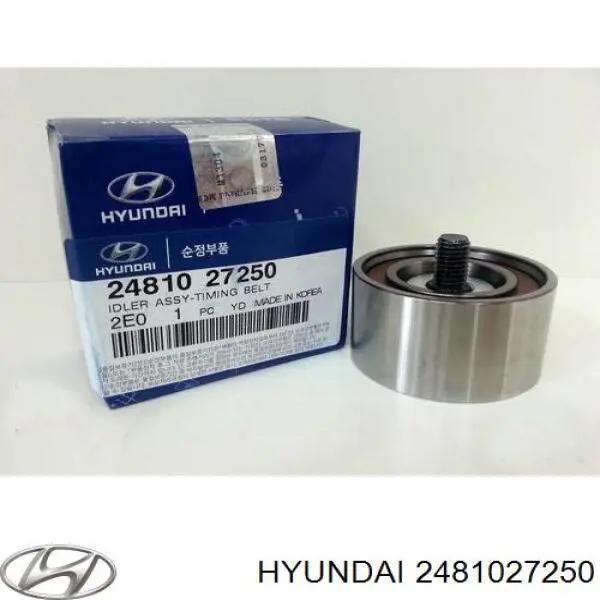 2481027250 Hyundai/Kia rolo parasita da correia do mecanismo de distribuição de gás