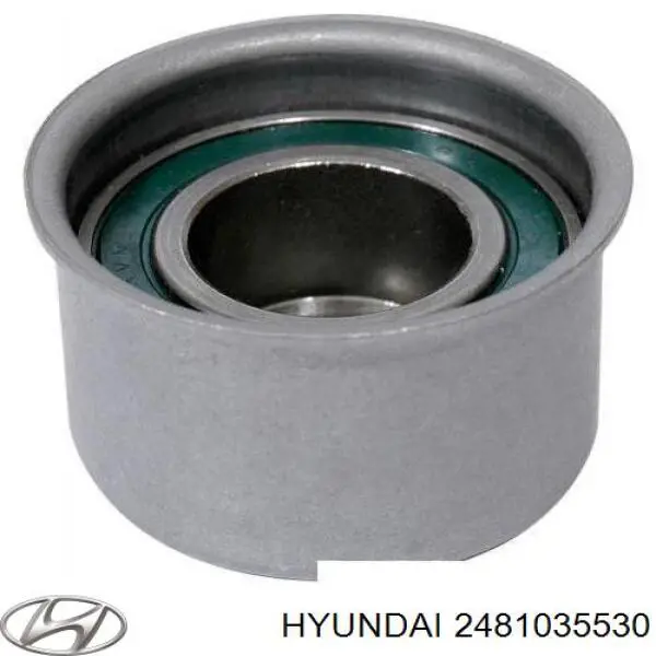 2481035530 Hyundai/Kia ролик ремня грм паразитный