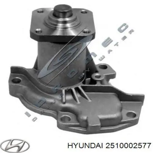 Помпа охлаждения Hyundai/Kia 2510002577 цена, от 24.69 USD