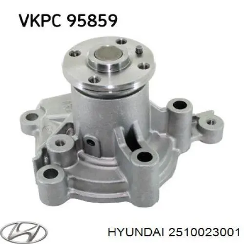 Помпа охлаждения Hyundai/Kia 2510023001 цена, от 31.75 USD