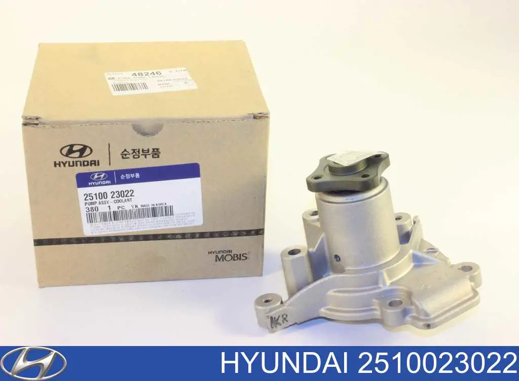 Помпа водяная (насос) охлаждения Hyundai/Kia 2510023022