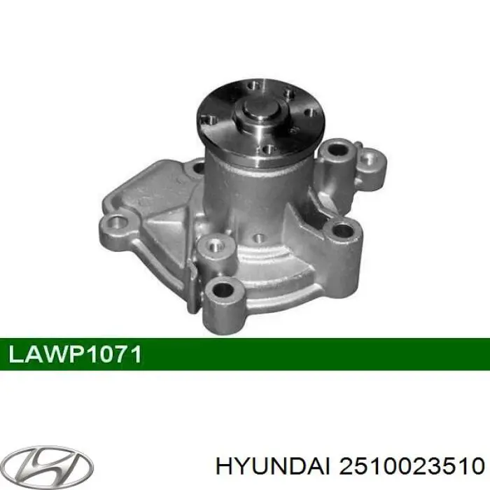 Водяной насос Hyundai/Kia 2510023510