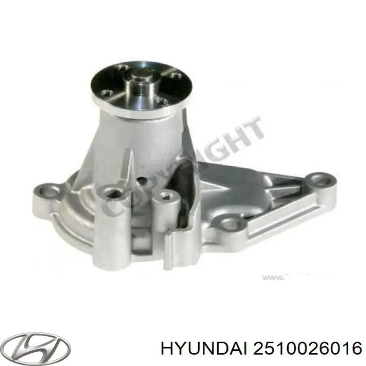 Помпа охлаждения Hyundai/Kia 2510026016 цена, от 29.14 USD