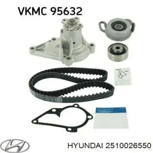 Купить 2510026550 Hyundai/Kia Насос охлаждения