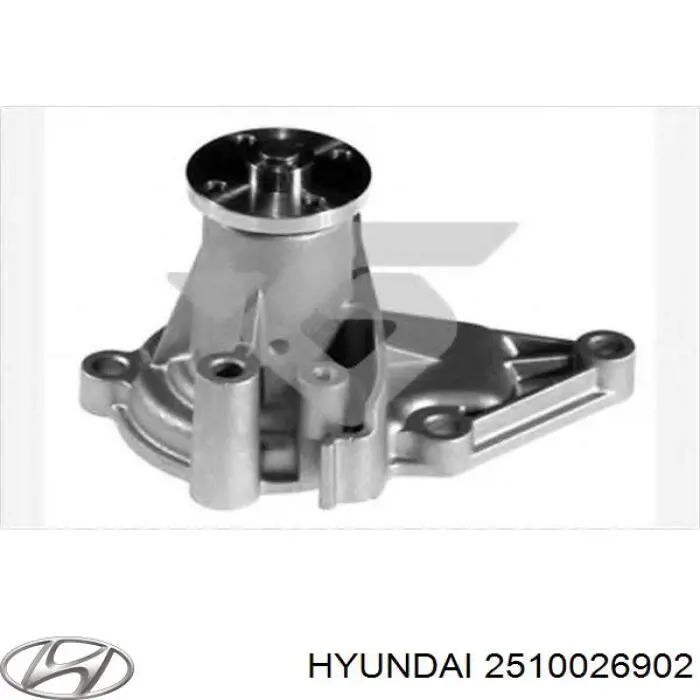 Помпа охлаждения Hyundai/Kia 2510026902 цена, от 39.92 USD