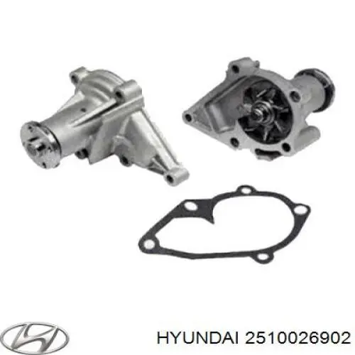 Помпа 2510026902 Hyundai/Kia