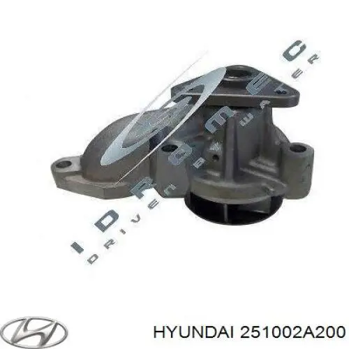 Помпа охлаждения Hyundai/Kia 251002A200 цена, от 8.87 USD