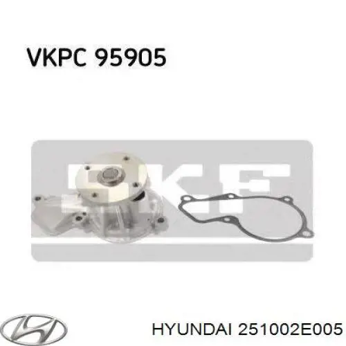 251002E005 Hyundai/Kia bomba de água (bomba de esfriamento)