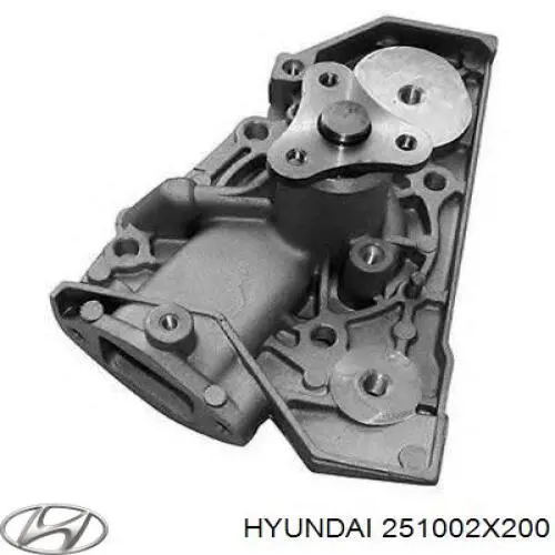 Купить 251002X200 Hyundai/Kia Насос охлаждения