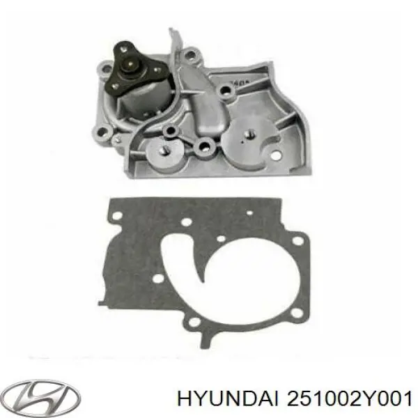 Помпа охлаждения Hyundai/Kia 251002Y001 цена, от 41.07 USD