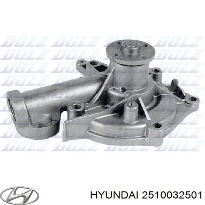 2510032501 Hyundai/Kia помпа